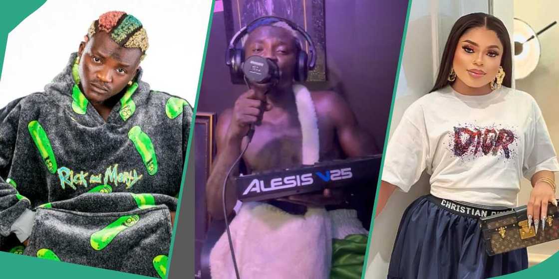 Portable drops studio diss track for Bobrisky