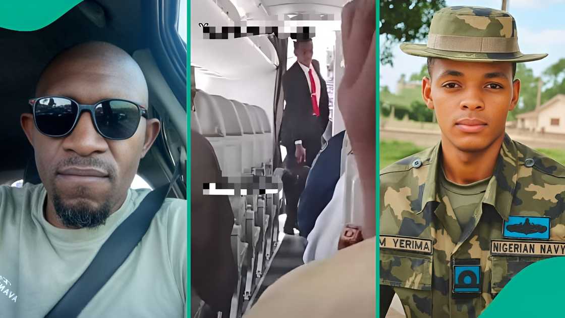 Naval officer Lt. Yerima draws attention online in fresh video