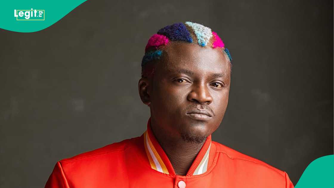 Portable reacts after he was dragged by his baby mama, Ashabi Simpe