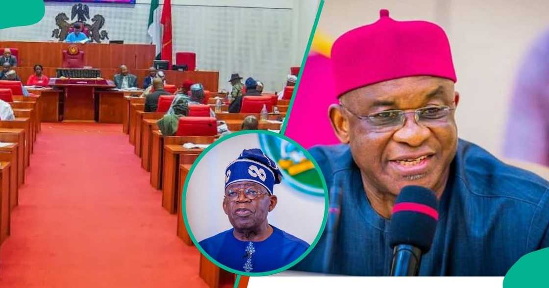 Former Senate President David Mark has criticised the Nigerian Senate’s performance under President Tinubu and Senate President Godswill Akpabio. Former Senate President David Mark has criticised the Nigerian Senate’s performance under President Tinubu and Senate President Godswill Akpabio.
