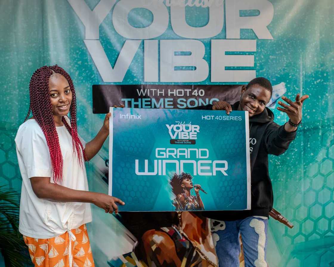 Infinix Nigeria Empowers Winners Of #Vibewithhot40song Competition Infinix Nigeria Empowers Winners Of #Vibewithhot40song Competition