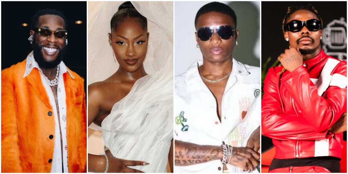 Nigerian Afrobeats stars Wizkid, Burna Boy, Tems, Ayra Starr, and Asake nominated for 2023 BET awards Nigerian Afrobeats stars Wizkid, Burna Boy, Tems, Ayra Starr, and Asake nominated for 2023 BET awards
