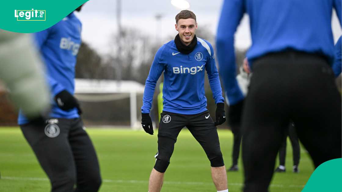 Cole Palmer, Chelsea, Cobham, London, England, Premier League. Cole Palmer, Chelsea, Cobham, London, England, Premier League.