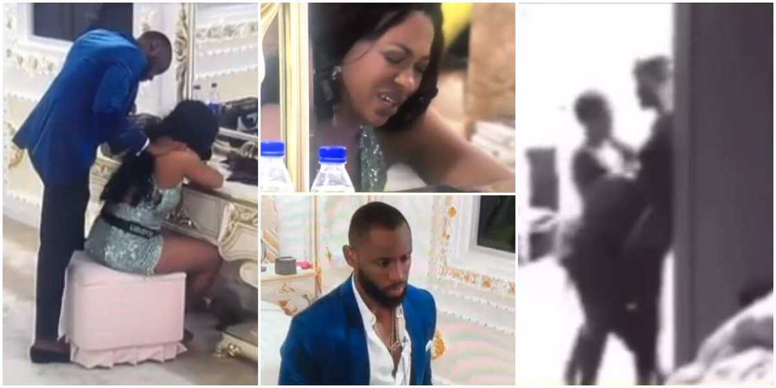 BBN: Emmanuel and Angel get cosy, Liquorose gets emotional. BBN: Emmanuel and Angel get cosy, Liquorose gets emotional.