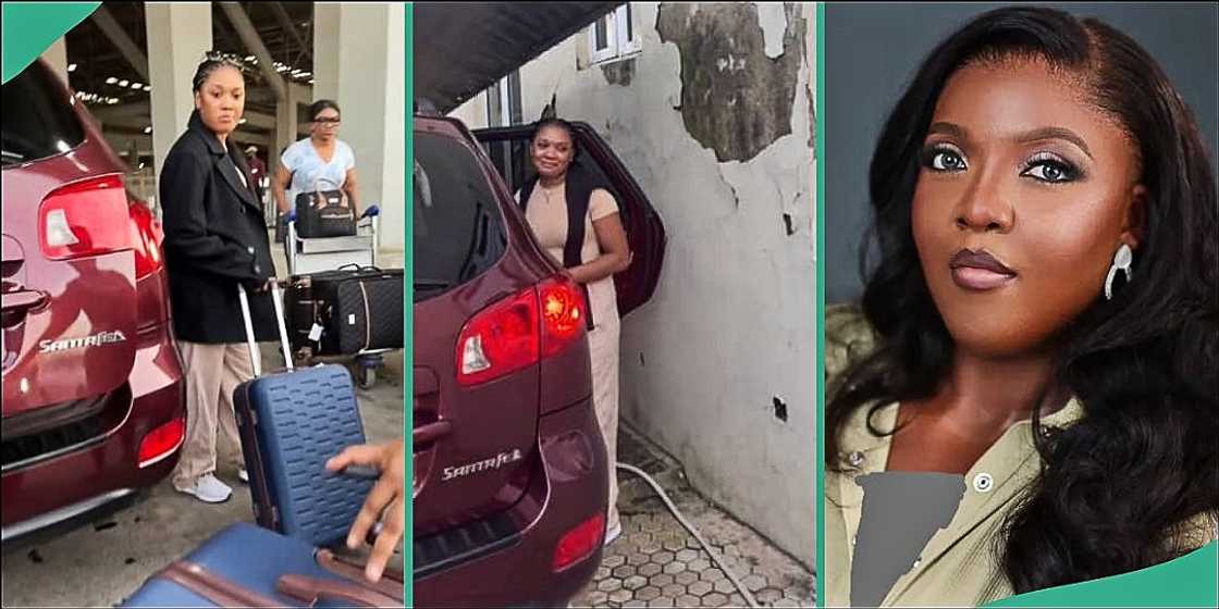 Lady bids emotional farewell to family Lady bids emotional farewell to family