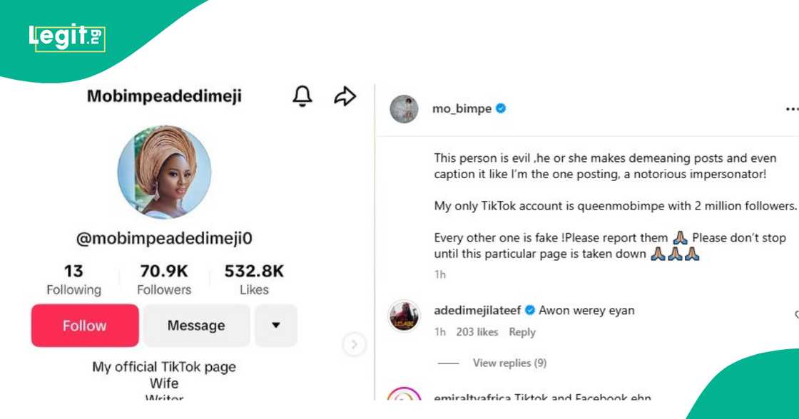 Lateef Adedimeji takes a strong stand in defence of Mo Bimpe Lateef Adedimeji takes a strong stand in defence of Mo Bimpe