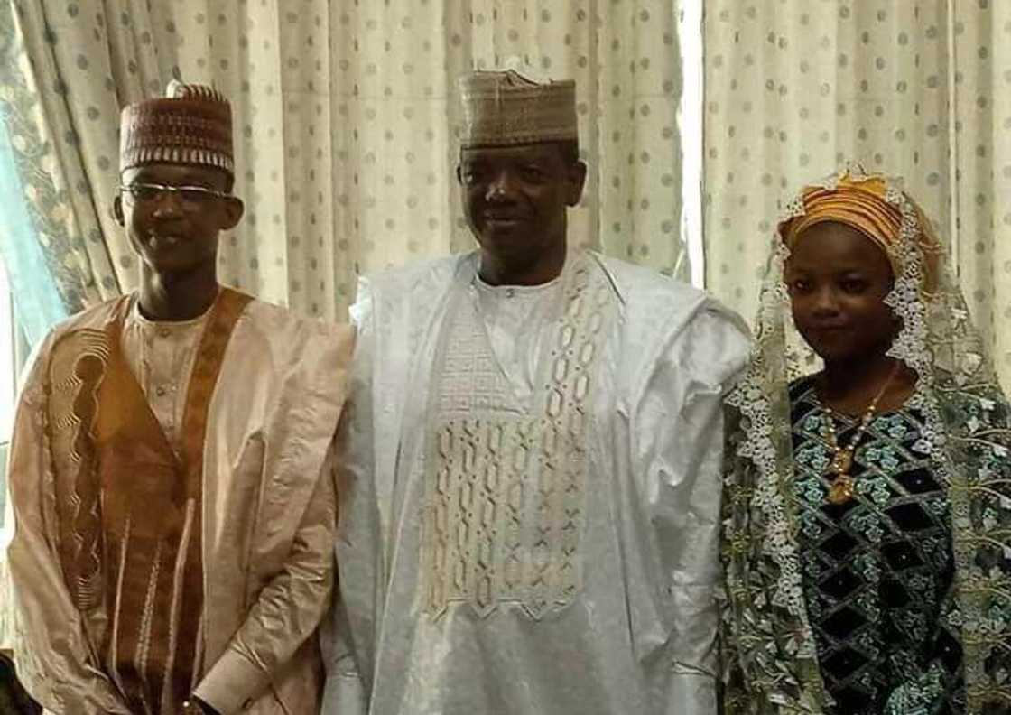 Gwamnoni 9 sun hallarci daurin auren 'yar Matawalle Gwamnoni 9 sun hallarci daurin auren 'yar Matawalle