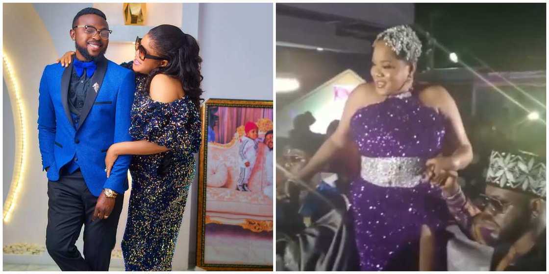 Toyin Abraham recounts riding a horse on red carpet Toyin Abraham recounts riding a horse on red carpet