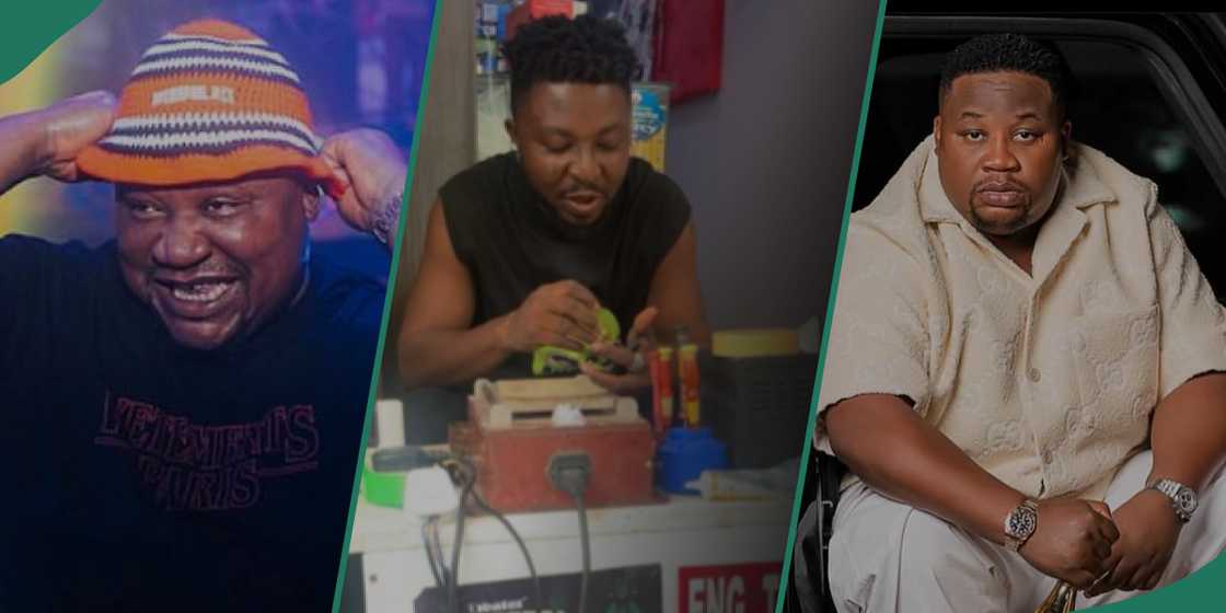 Man spurs reactions following claims of being Cubana Cheifpriest's brother. Man spurs reactions following claims of being Cubana Cheifpriest's brother.