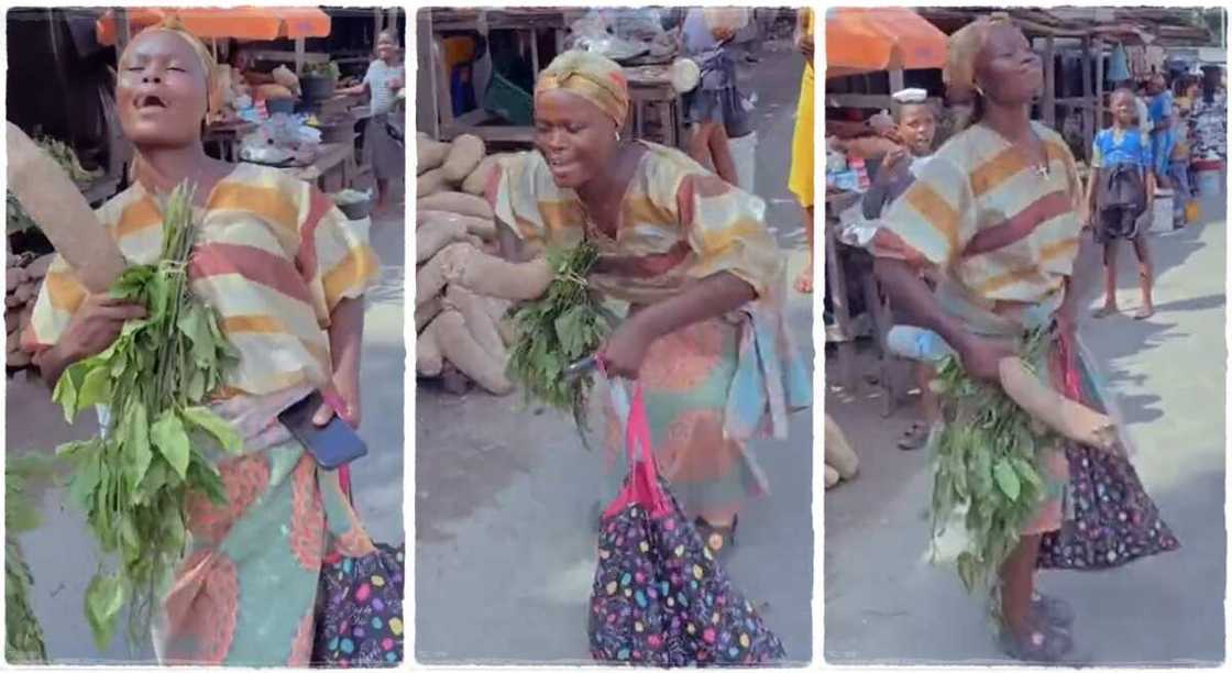 Photos of a Nigerian university student who went out for rag day.