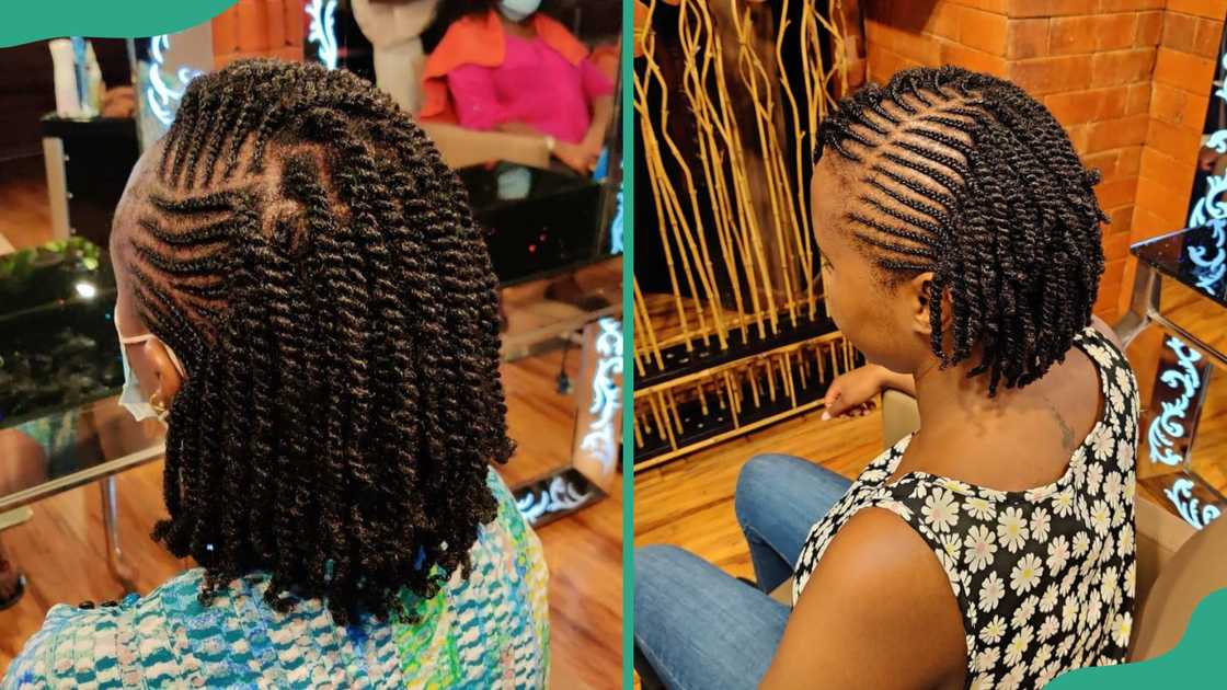 Twist outs Twist outs