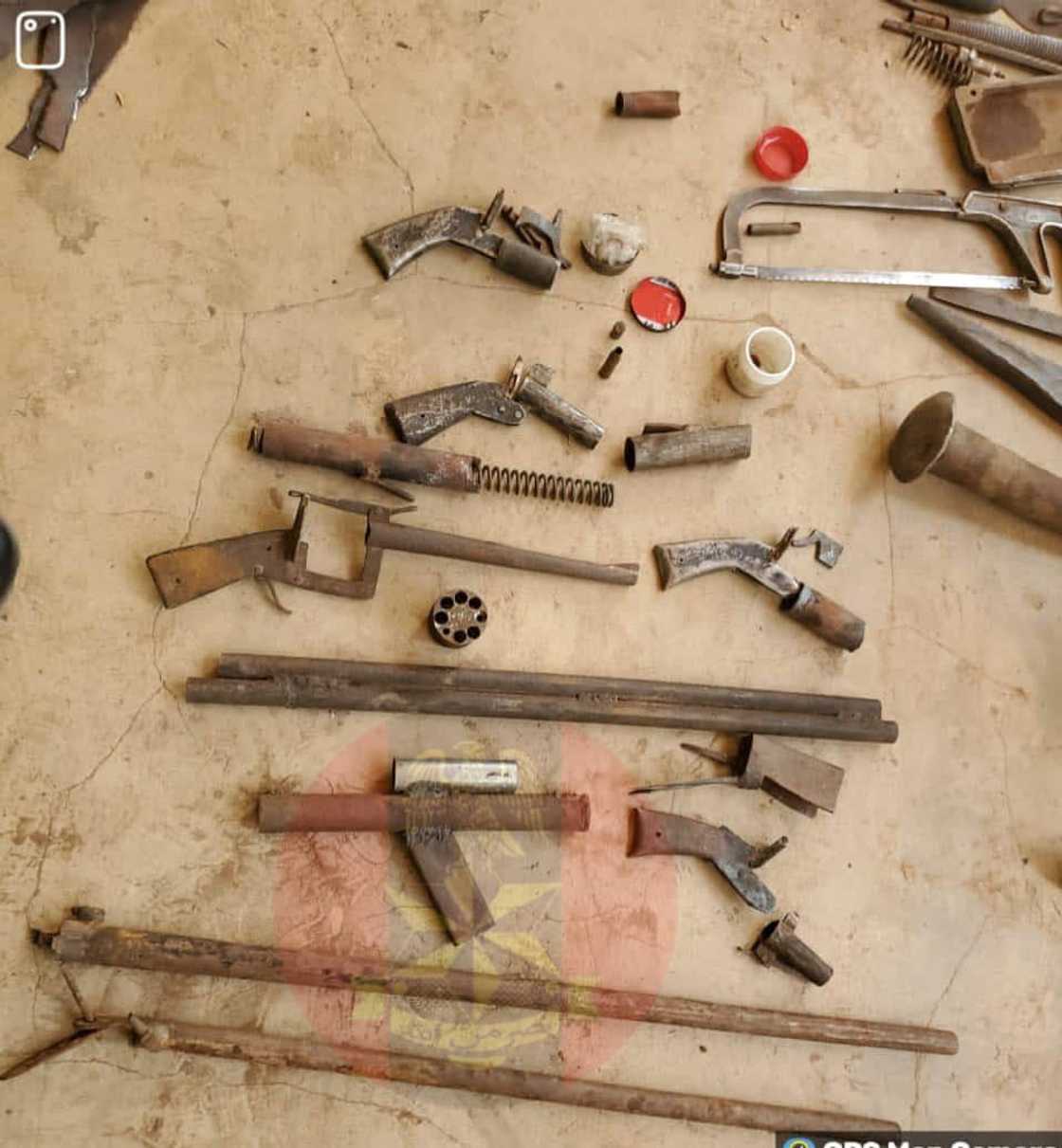 Karafunan da aka samu a wajen hada makamai a Nasarawa