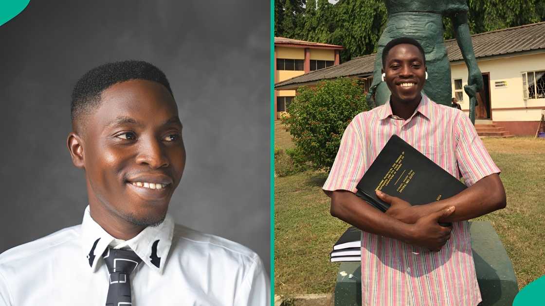 A man who repeated primary school shares how he bagged a first class