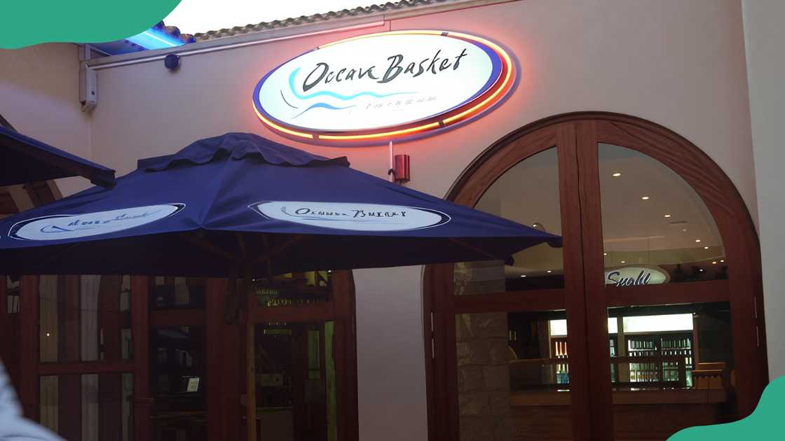 Ocean Basket restaurant. Ocean Basket restaurant.