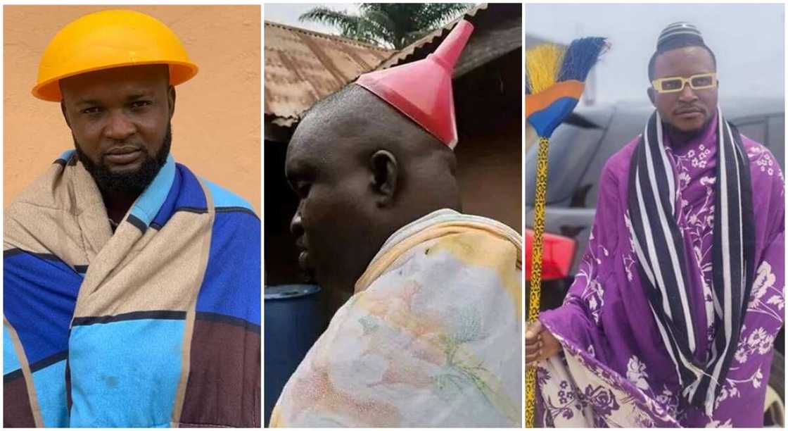 Photos of Nigerians claiming to be bishops. Photos of Nigerians claiming to be bishops.