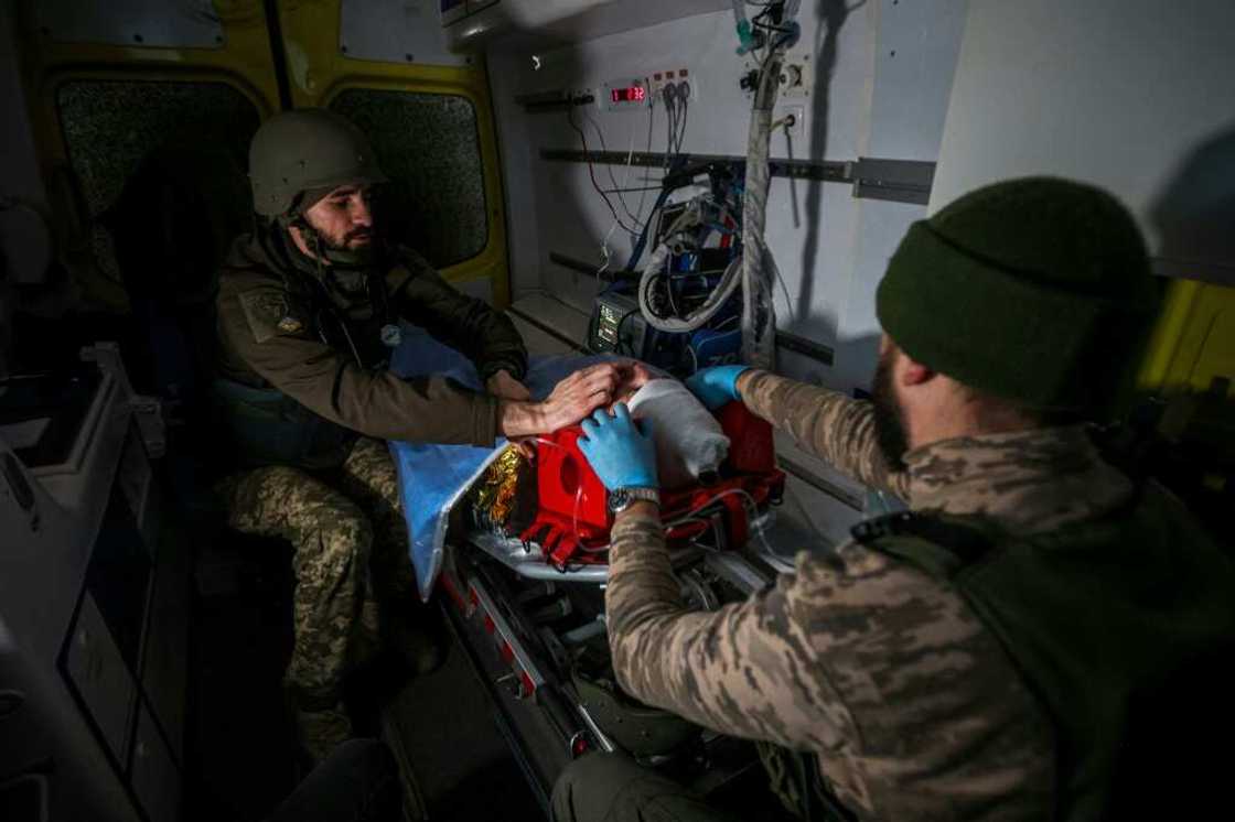The medics working on the frontlines have been transformed into battle-hardened veterans The medics working on the frontlines have been transformed into battle-hardened veterans