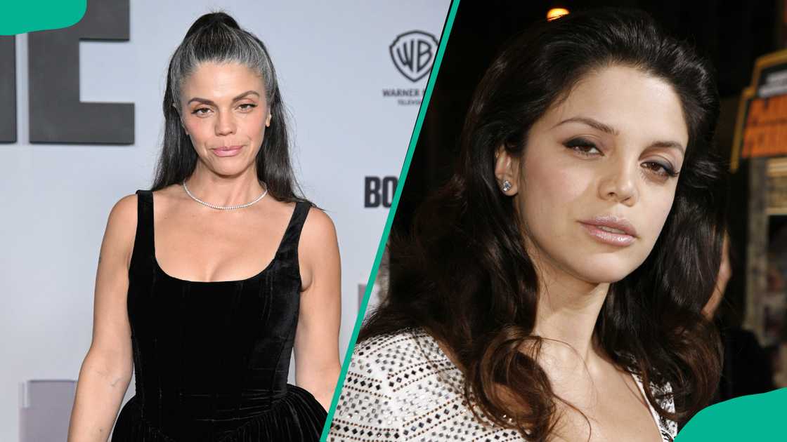 Vanessa Ferlito attends the Los Angeles premiere of Max's "Bookie" Season 2, and she is seen during "Grindhouse" Los Angeles Premiere