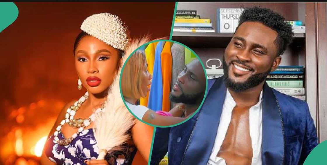 BBNaija All Stars Mercy Eke sparks reactions as she encourages love interest, Pere BBNaija All Stars Mercy Eke sparks reactions as she encourages love interest, Pere
