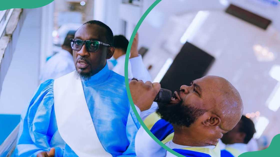 Celestial Church of Christ members during their memorial thanksgiving service