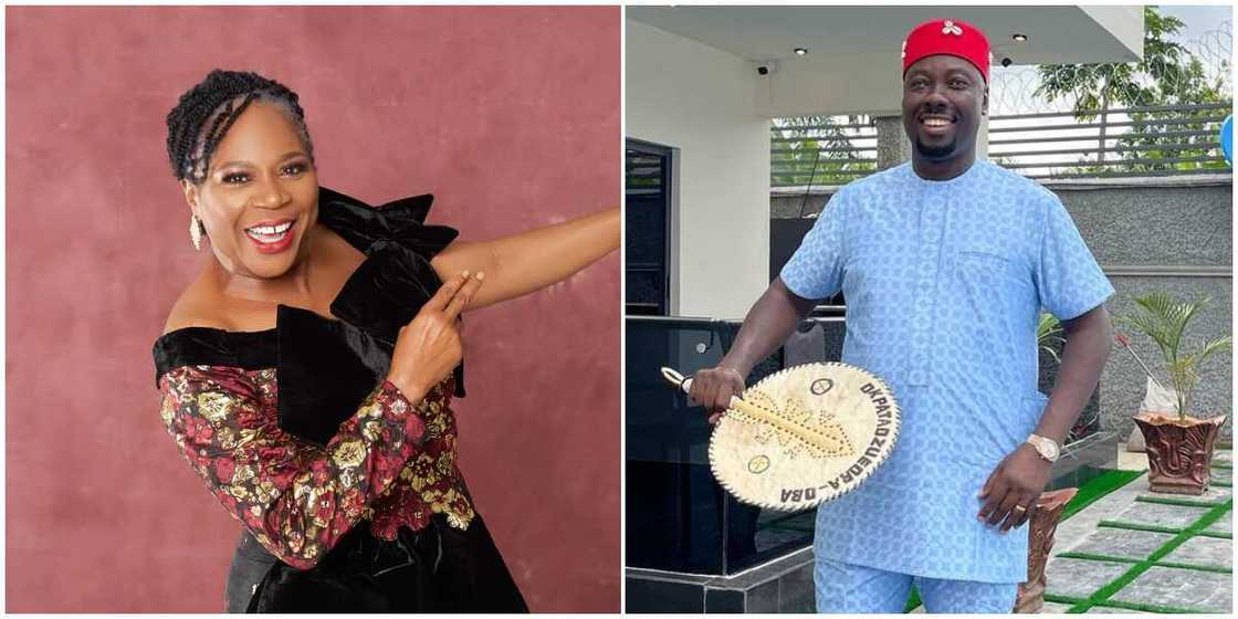 Obi Cubana: Onyeka Onwenu 'knocks' businessman Obi Cubana: Onyeka Onwenu 'knocks' businessman