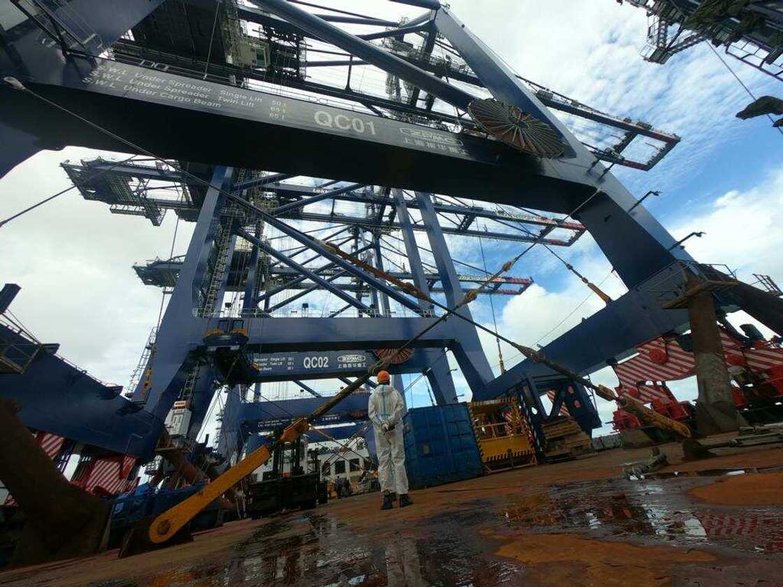 First Vessel Berths as Lekki Port takes Delivery of STS Cranes and RTG Equipment First Vessel Berths as Lekki Port takes Delivery of STS Cranes and RTG Equipment