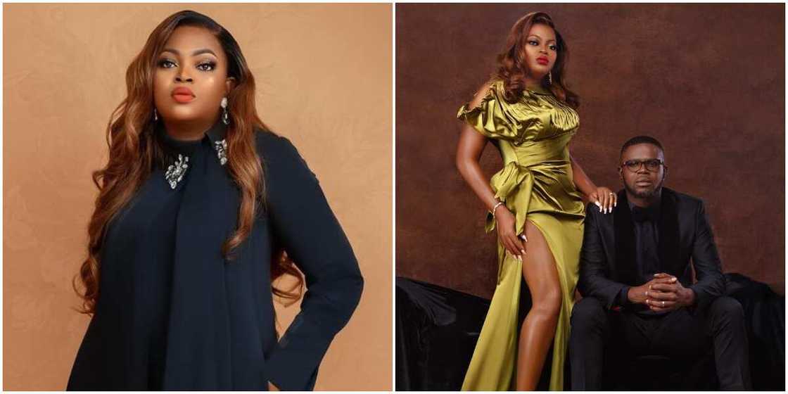 Funke Akindele and former hubby Funke Akindele and former hubby