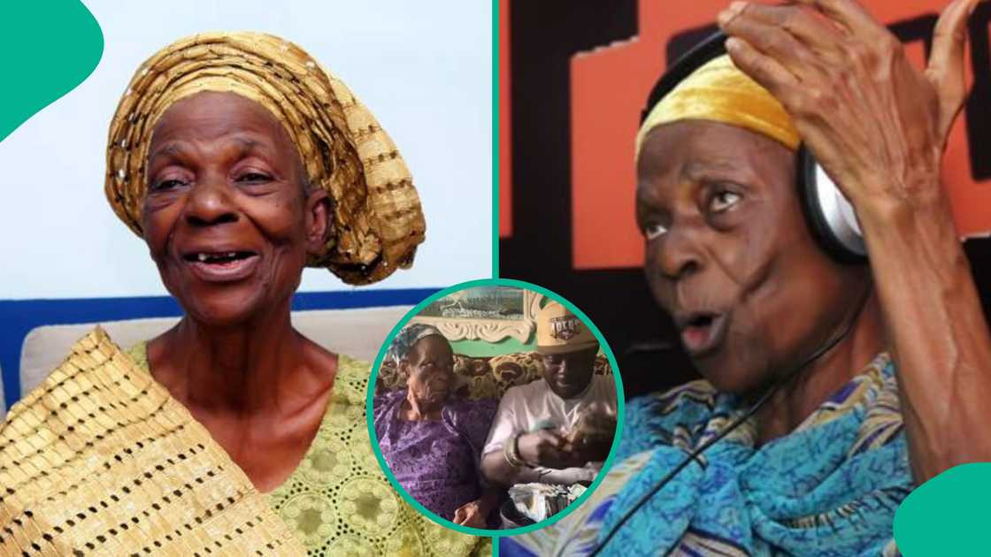Nollywood actress Iya Osogbo marks 95th birthday in style. Nollywood actress Iya Osogbo marks 95th birthday in style.