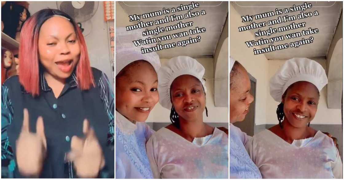 Baby mama, single mum Baby mama, single mum