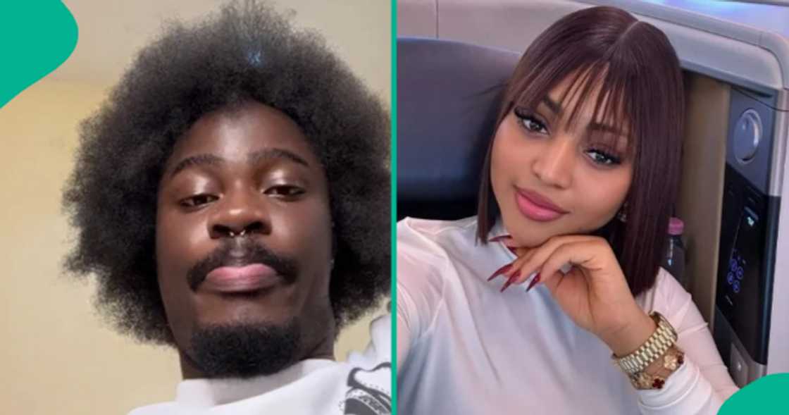 Man shares what he noticed about Regina Daniels' followers. Man shares what he noticed about Regina Daniels' followers.