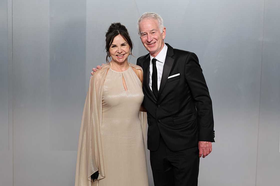 Patty Smyth and John McEnroe at Los Angeles County Museum of Art Patty Smyth and John McEnroe at Los Angeles County Museum of Art