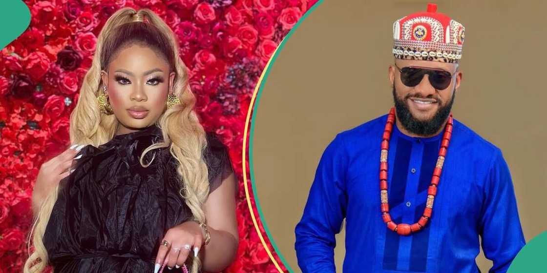 Nina Ivy slams Yul Edochie for setting up his own church Nina Ivy slams Yul Edochie for setting up his own church