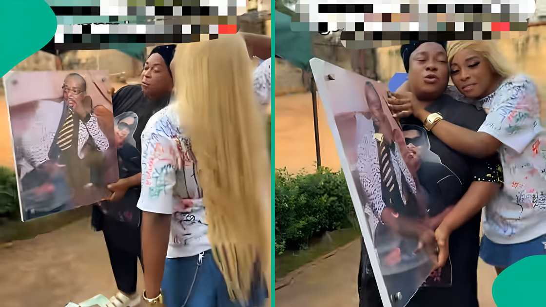 Nigerian lady shares emotional tribute to father on sign-out day Nigerian lady shares emotional tribute to father on sign-out day