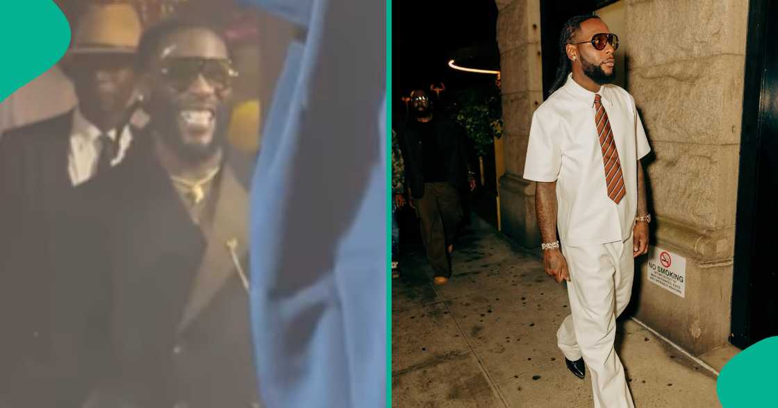 Burna Boy had a swell time at his 34th birthday bash.
