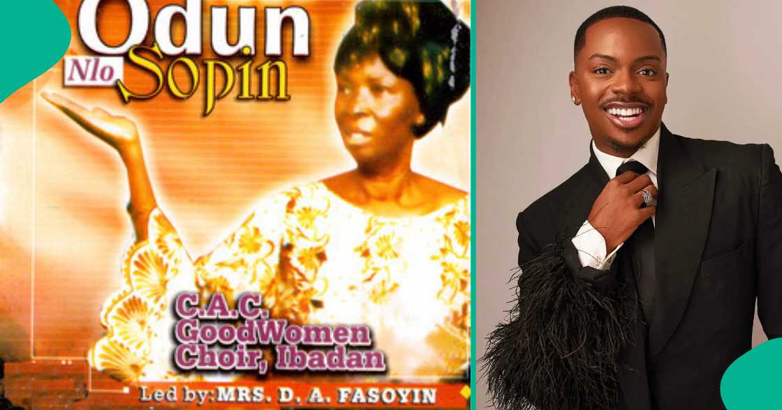 Enioluwa Adeoluwa perfroms Odun n lo sopin hit song with Mrs Fasoyin. Enioluwa Adeoluwa perfroms Odun n lo sopin hit song with Mrs Fasoyin.