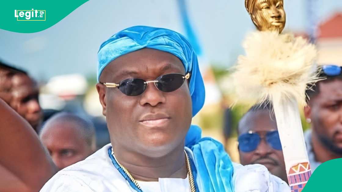 Ooni of Ife reacts to King Mitchy's claims of getting message from him in feud with VDM Ooni of Ife reacts to King Mitchy's claims of getting message from him in feud with VDM