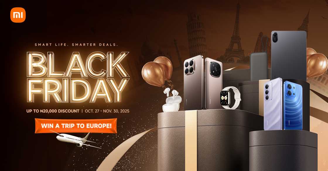 Xiaomi Black Friday 2025: Massive Discounts, Exclusive Gifts, and a Chance to Win a Trip to Europe! Xiaomi Black Friday 2025: Massive Discounts, Exclusive Gifts, and a Chance to Win a Trip to Europe!