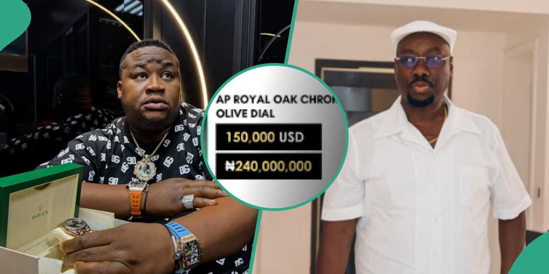 Chiefpriest and Obi Cubana wear genuine designers Chiefpriest and Obi Cubana wear genuine designers