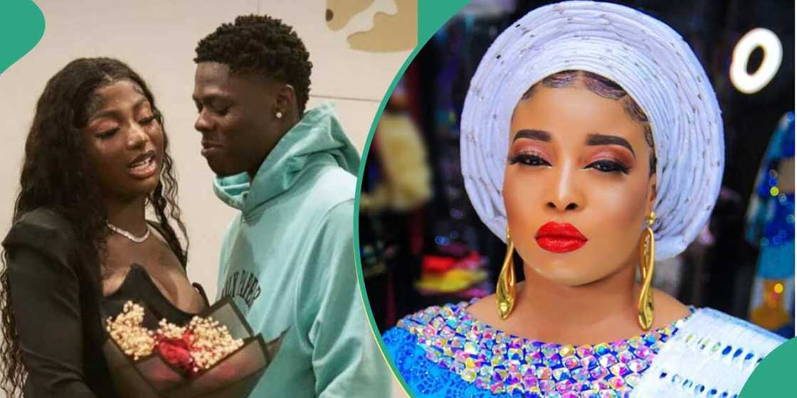 Mohbad and wife, lizzy Anjorin Mohbad and wife, lizzy Anjorin