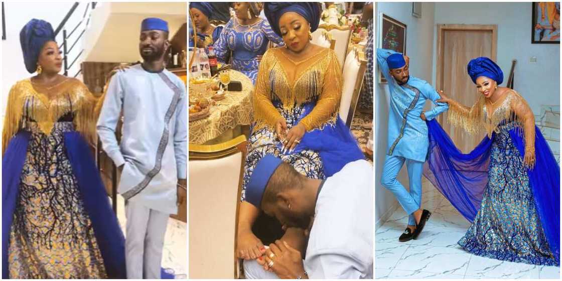 Anita Joseph and her husband Anita Joseph and her husband