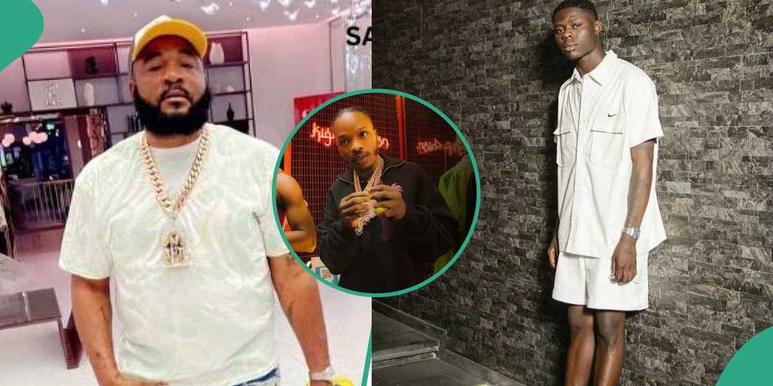 Photos of Sam Larry, Naira Marley and Mohbad Photos of Sam Larry, Naira Marley and Mohbad