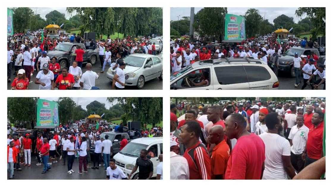 Peter Obi Fitness Walk, Labour Party, Obidients, Nigerian youths, Cross River state, Calabar Peter Obi Fitness Walk, Labour Party, Obidients, Nigerian youths, Cross River state, Calabar