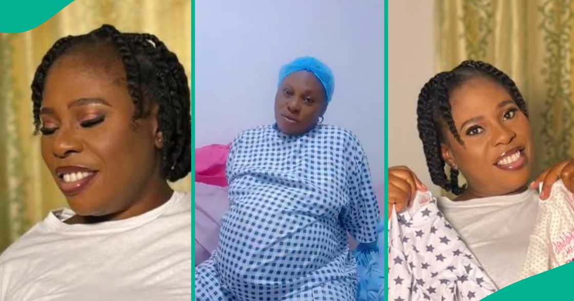 Nigerian woman welcomes twins after 12 years.