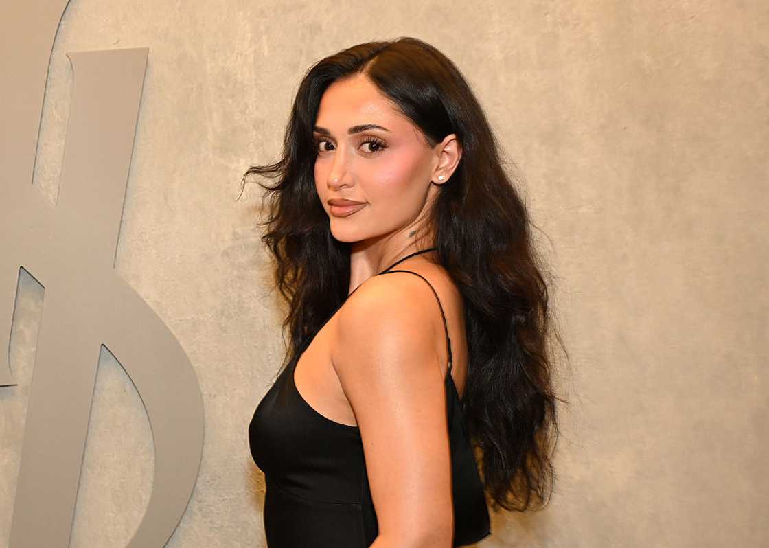 Leah Kateb attends a beauty and fashion event