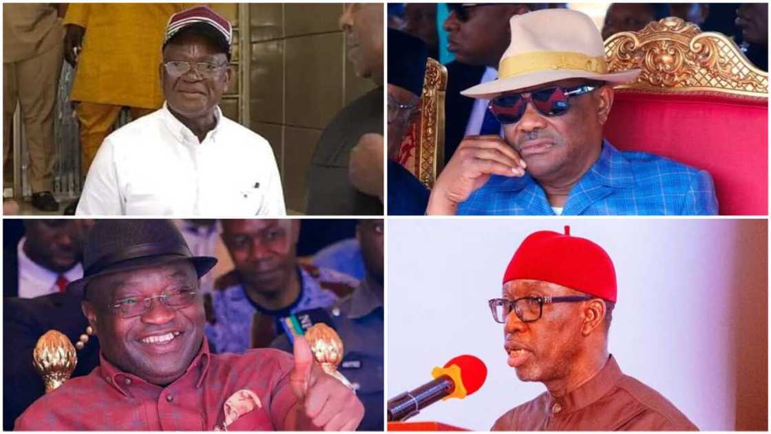 Nyesom Wike/Ifeanyi Okowa/Samuel Ortom/2023 Elections/Governorship Elections Nyesom Wike/Ifeanyi Okowa/Samuel Ortom/2023 Elections/Governorship Elections