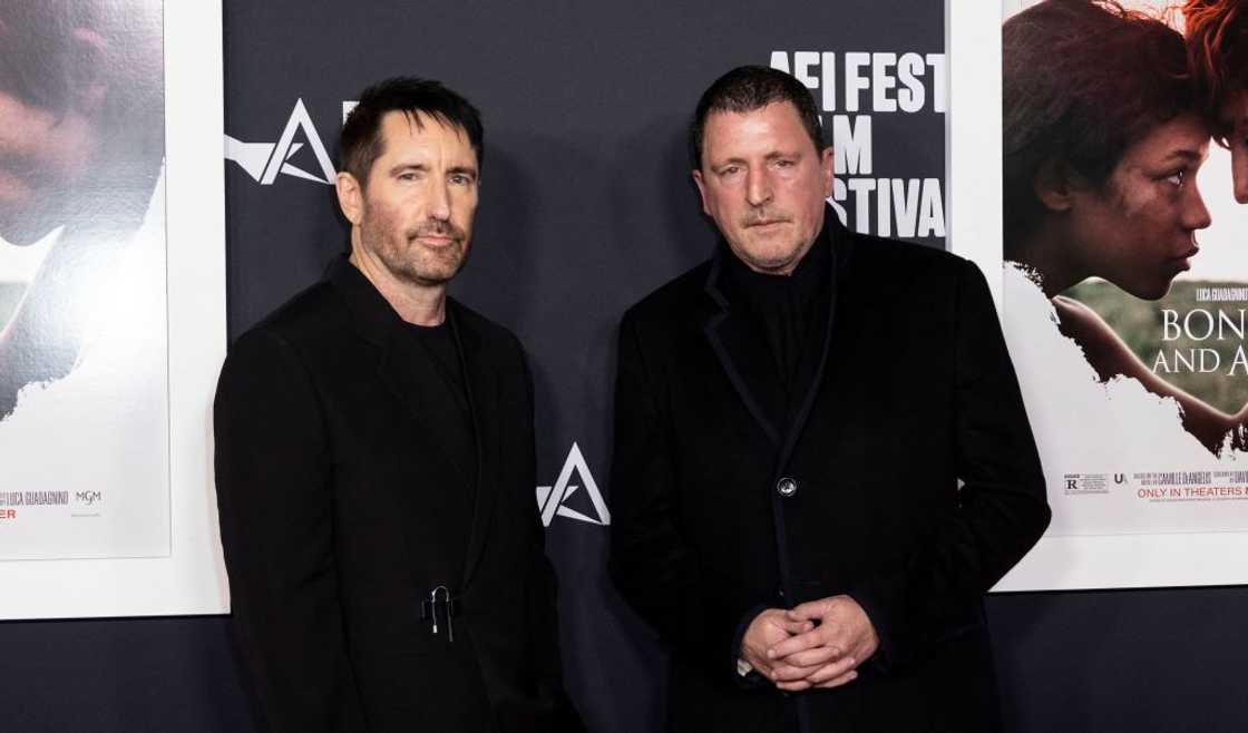 Nine Inch Nails band members arrive at a theatre in California Nine Inch Nails band members arrive at a theatre in California