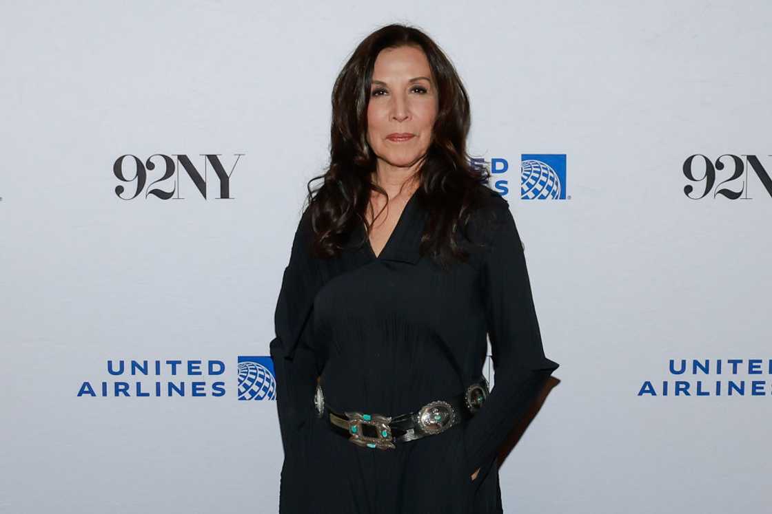 Olivia Harrison attends Olivia Harrison and Martin Scorsese in Conversation: Came The Lightening: Twenty Poems For George