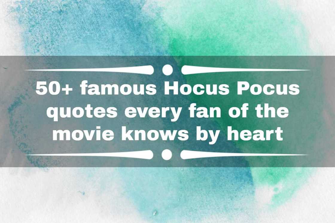 hocus pocus lines