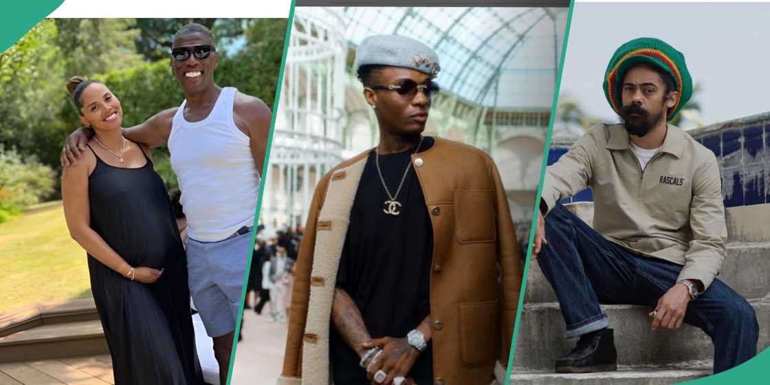 Wizkid’s father-in-law chills with singer and Damián Marley Wizkid’s father-in-law chills with singer and Damián Marley