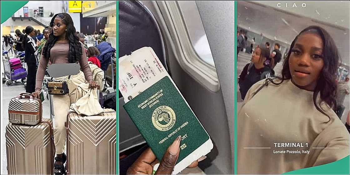 Nigerian lady relocates to Italy