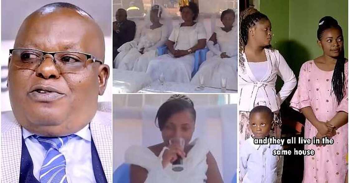 Pastor weds four women at once, Zagabe Pastor weds four women at once, Zagabe